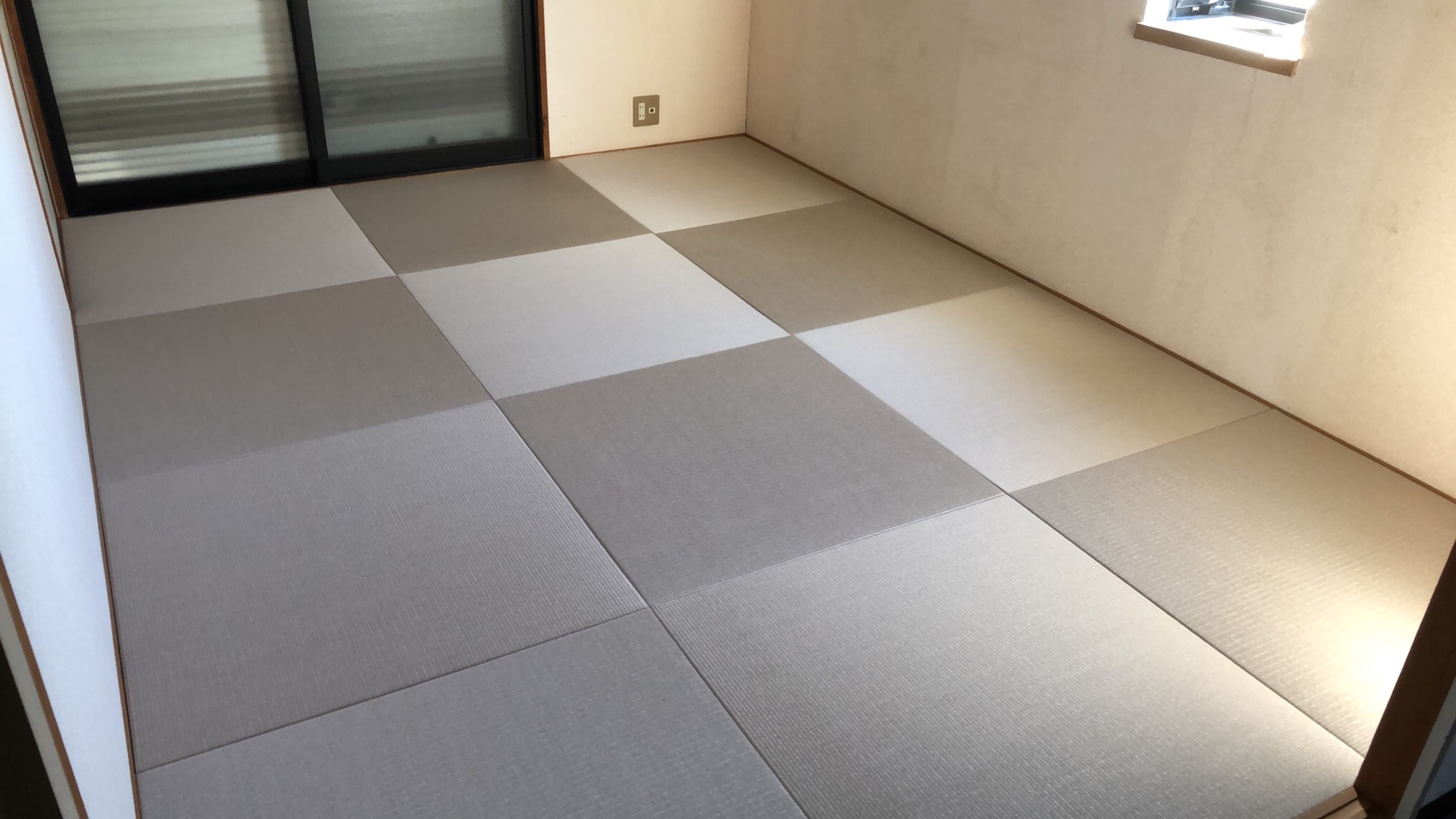 カビの生えない琉球畳の施工例