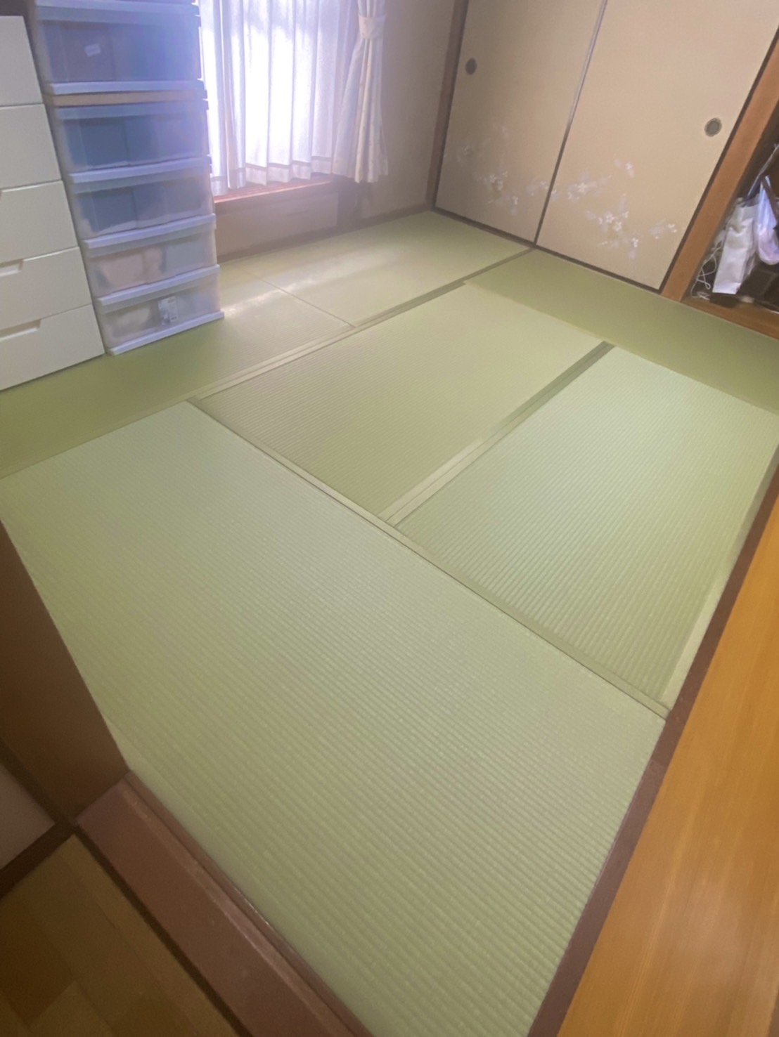 施工例 神戸市西区 縁付き畳新調 ダイケン和紙畳(2024.11.26) | 神戸市の建築・リフォーム - 有限会社 ヤスオ疊店 | 神戸 ...